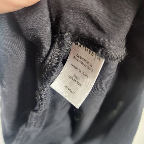 Athleta Swimsuit Coverup Dress‎ Women's Size S Black - Picture 4 of 11